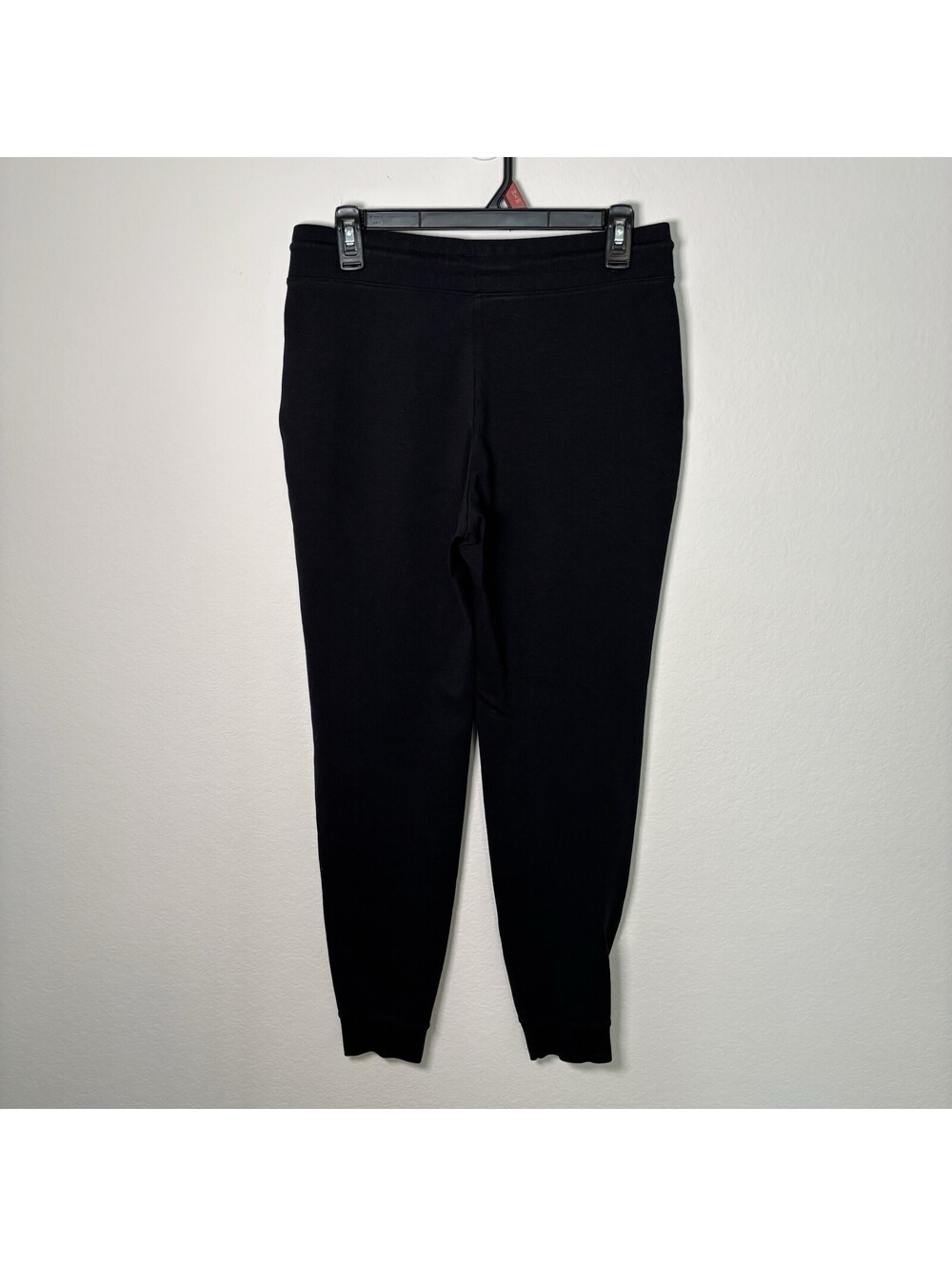 American Giant Jogger Sweatpants Mens Small Black Drawstring Tapered USA Made - Picture 2 of 6